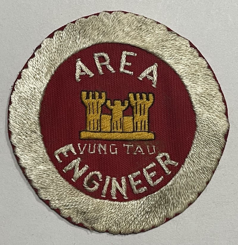 US ARMY ENGINEER VUNG TAU AREA PATCH (145) – The Dog Tag